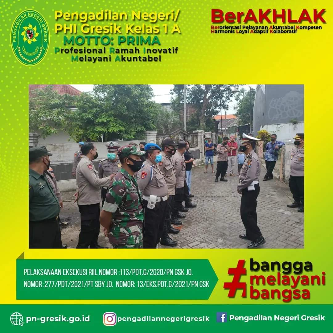 pelaksanaan-eksekusi-pengosongan-pada-pengadilan-negeri-gresik-dalam-perkara-nomor--13ekspdtg2021pn-gsk-jo-nomor--113pdt